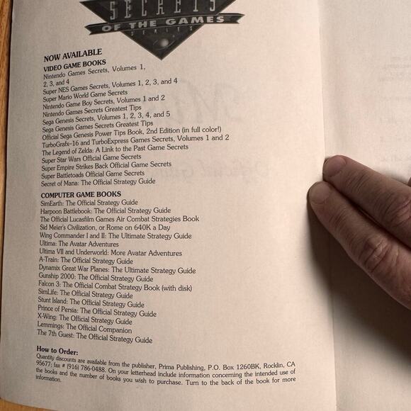 Myst: The Official Strategy Guide (Secrets of the Games Series) Paperback 1993 - Picture 2 of 6